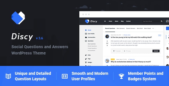 Discy 5.5.6 – Social Questions and Answers 
