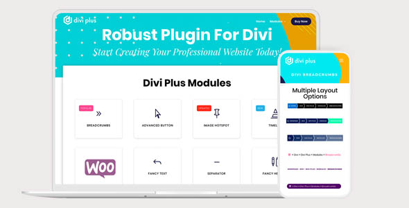 Divi Plus 1.9.10 – New Modules and Extensions to Divi Theme