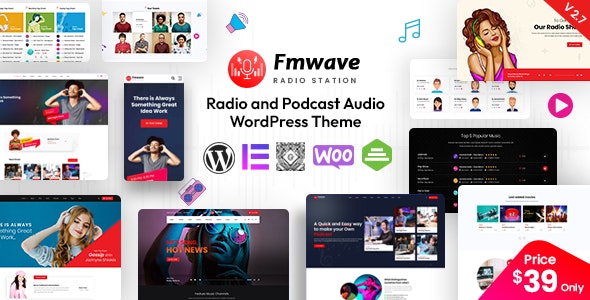 Fmwave 2.8.0 – Radio Station WordPress