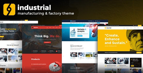 Industrial 1.4.9 – Corporate, Industry & Factory