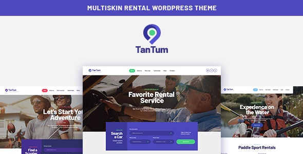 TanTum 1.1.5 – Car, Scooter, Boat & Bike Rental Services