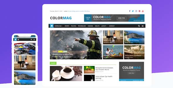 ColorMag Pro 3.5.0 – Magazine & News Style