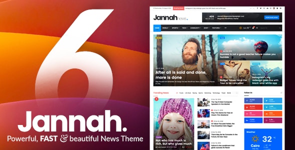 Jannah 6.1.3 – Newspaper Magazine