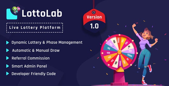 LottoLab 2.0 – Live Lottery Platform