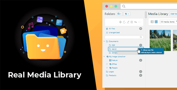 WordPress Real Media Library 4.18.33 – Folder & File Manager